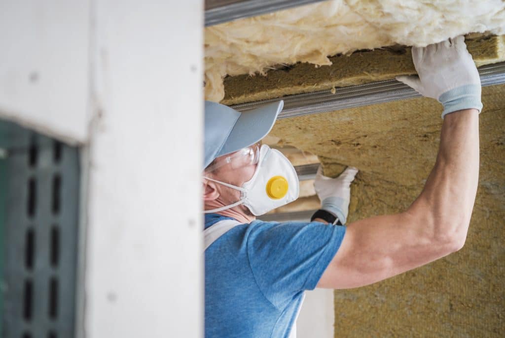 travaux d'isolation