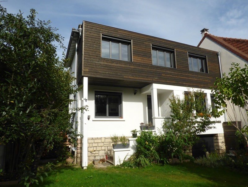 agrandissement de maison par sur elevation 