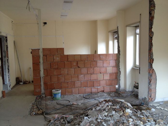 travaux de renovation important