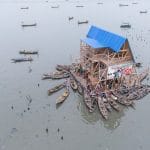 Nigeria : une école flottante pour remédier au changement climatique Ecole flottante de Lagos