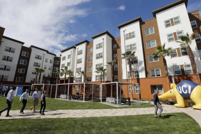 Residence etudiante durable université Californie Irvine