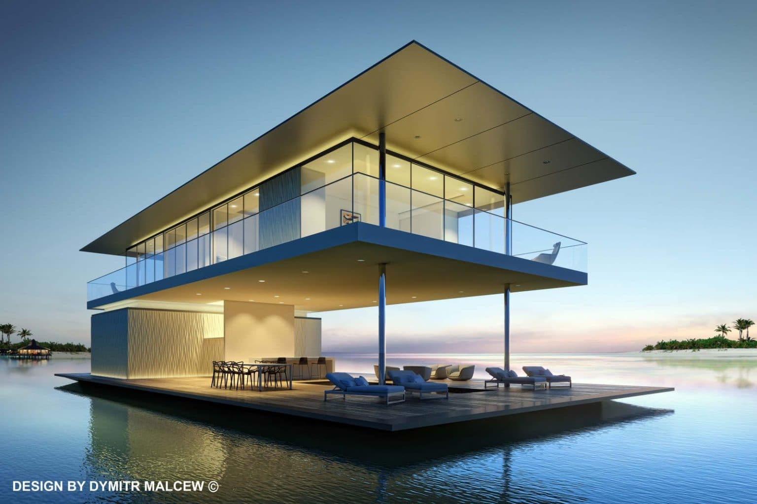 Maison flottante concept, avantages, construction — free download