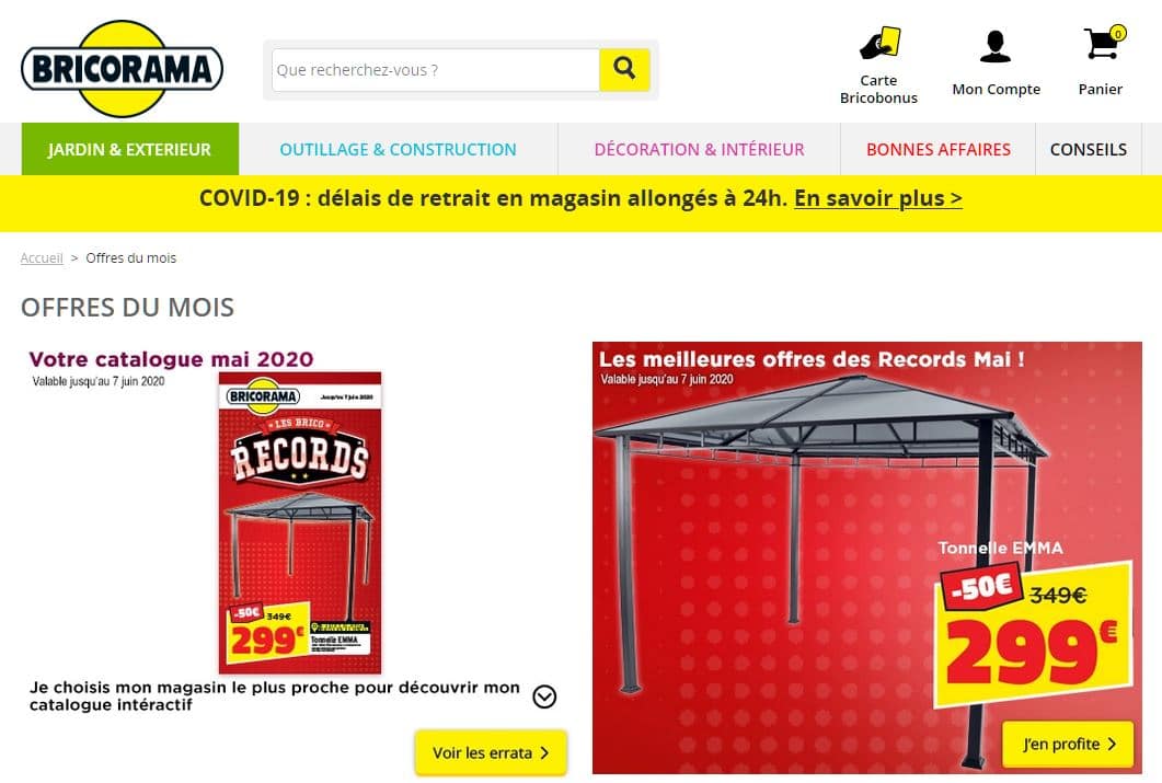Bricorama Bonnes Affairese