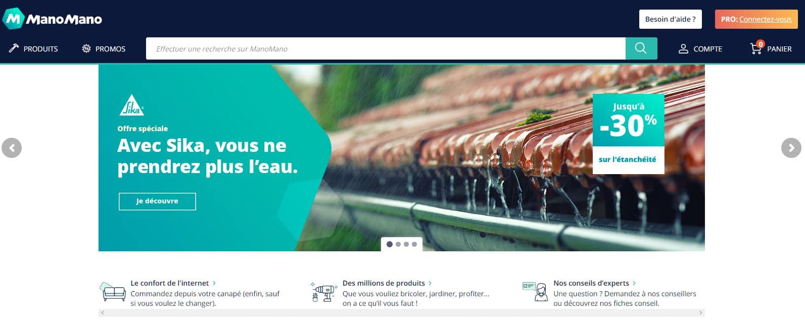 ManoMano ventes privées