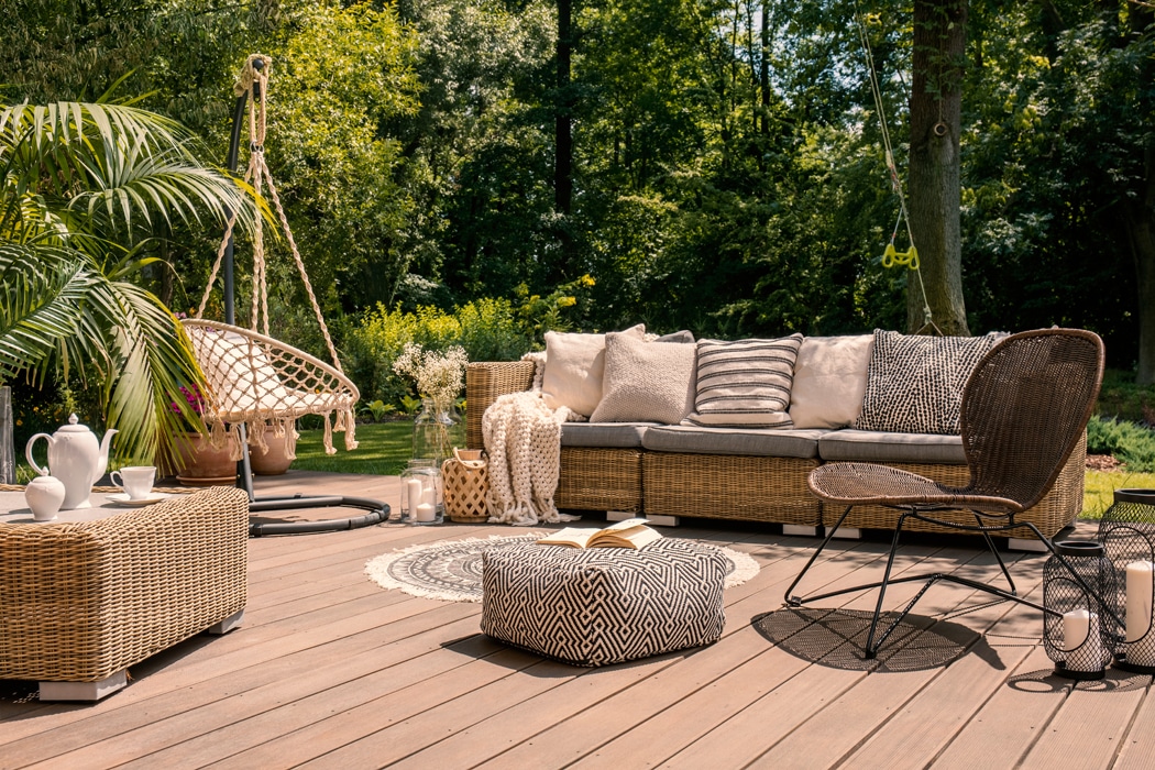 aménagements de jardin bois