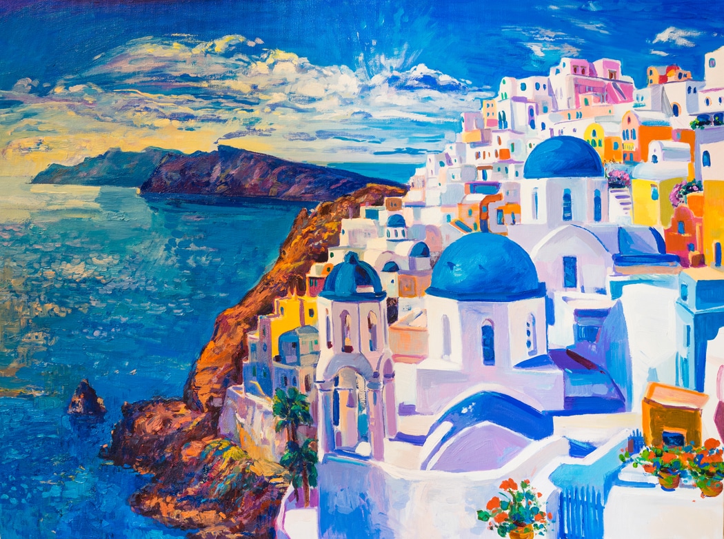 peinture sur toile decoration