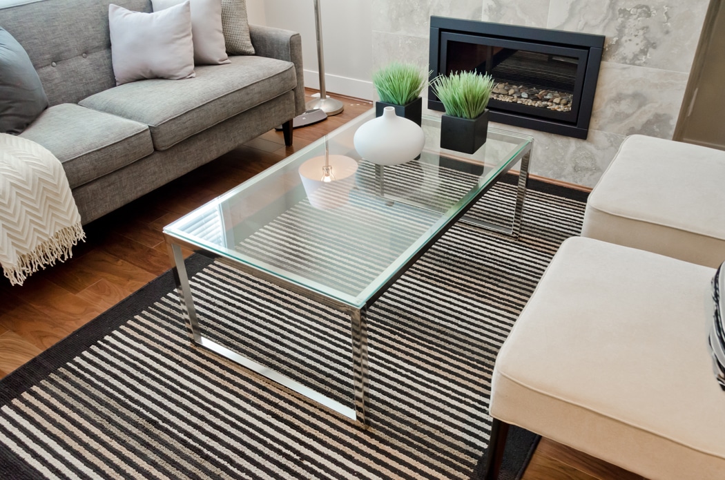 table basse verre