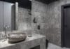 Zoom sur la salle de bain travertin salle de bain travertin