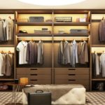 L’éclairage néon, une tendance déco! éclairage néon dans un dressing