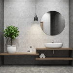 Le béton ciré dans une salle de bain, design et élégant Le béton ciré dans une salle de bain, design et élégant
