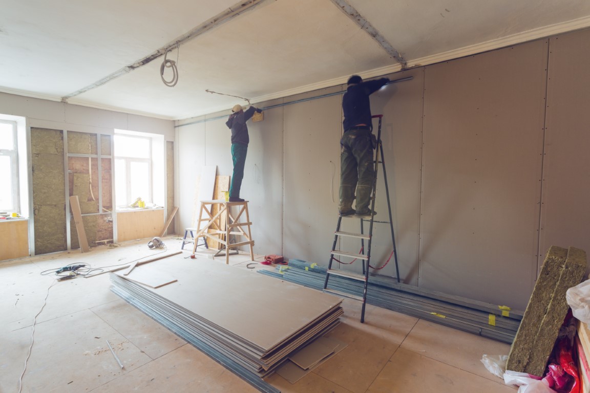 rénovation par des profesionnels
