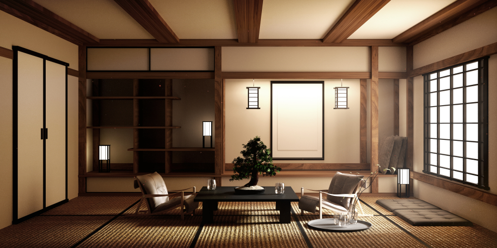 Maison japonaise décoration