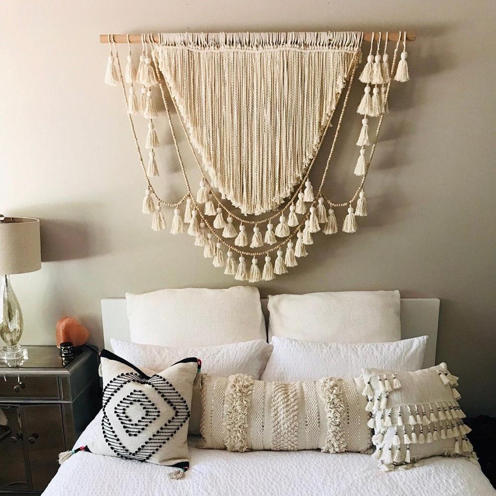 tête de lit macramé