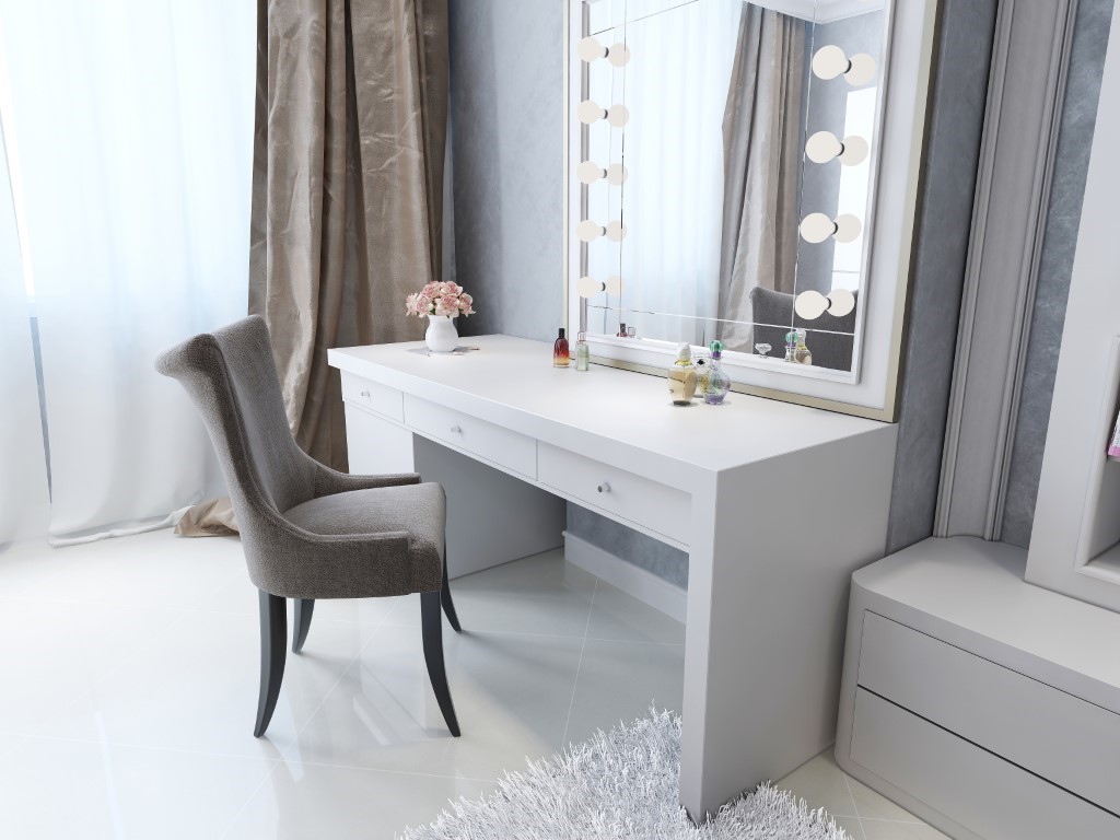 coiffeuse chambre luxe 