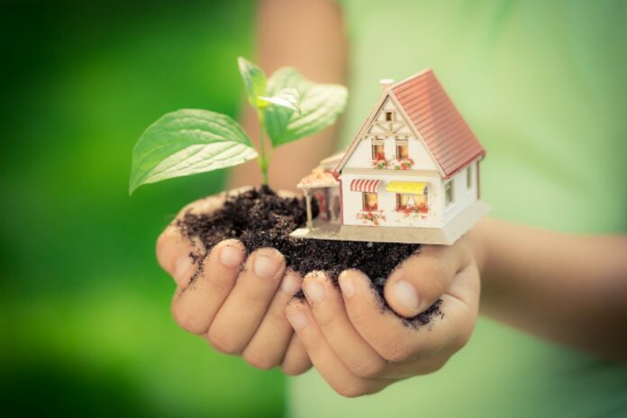 extérieur écologique et durable pour votre maison
