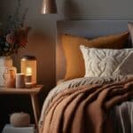 Quel linge de lit sera tendance cet été ? linge de lit ocre