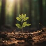 Actualité : 3 avancées et 3 écueils en matière d’écologie plante qui pousse symbole de l'écologie