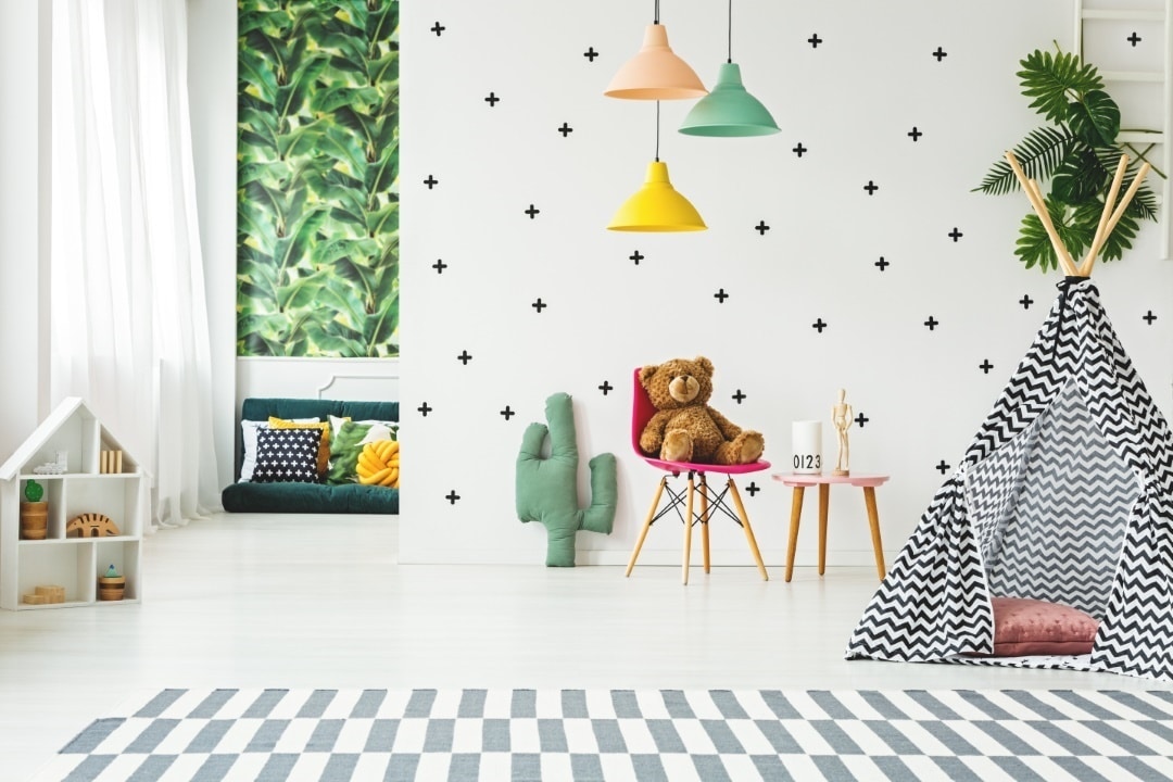 chambre enfant avec tipi 