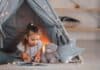 Tipi pour enfant : pour l’éveil, la découverte et l’aventure à la maison chambre tendance tipi fille lecture