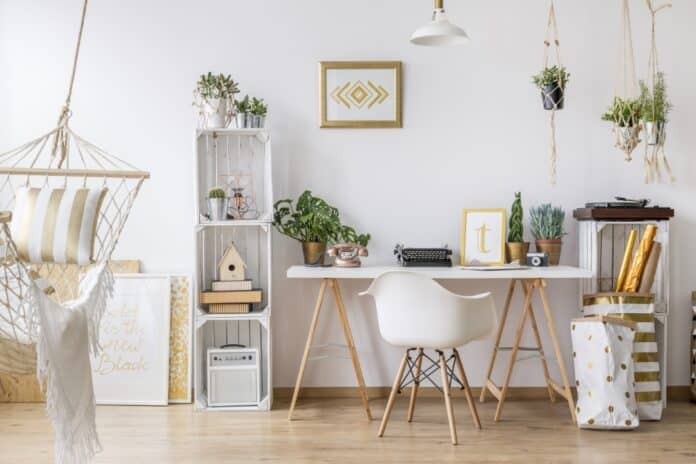 bureau scandinave blanc et bois bureau scandinave blanc et bois