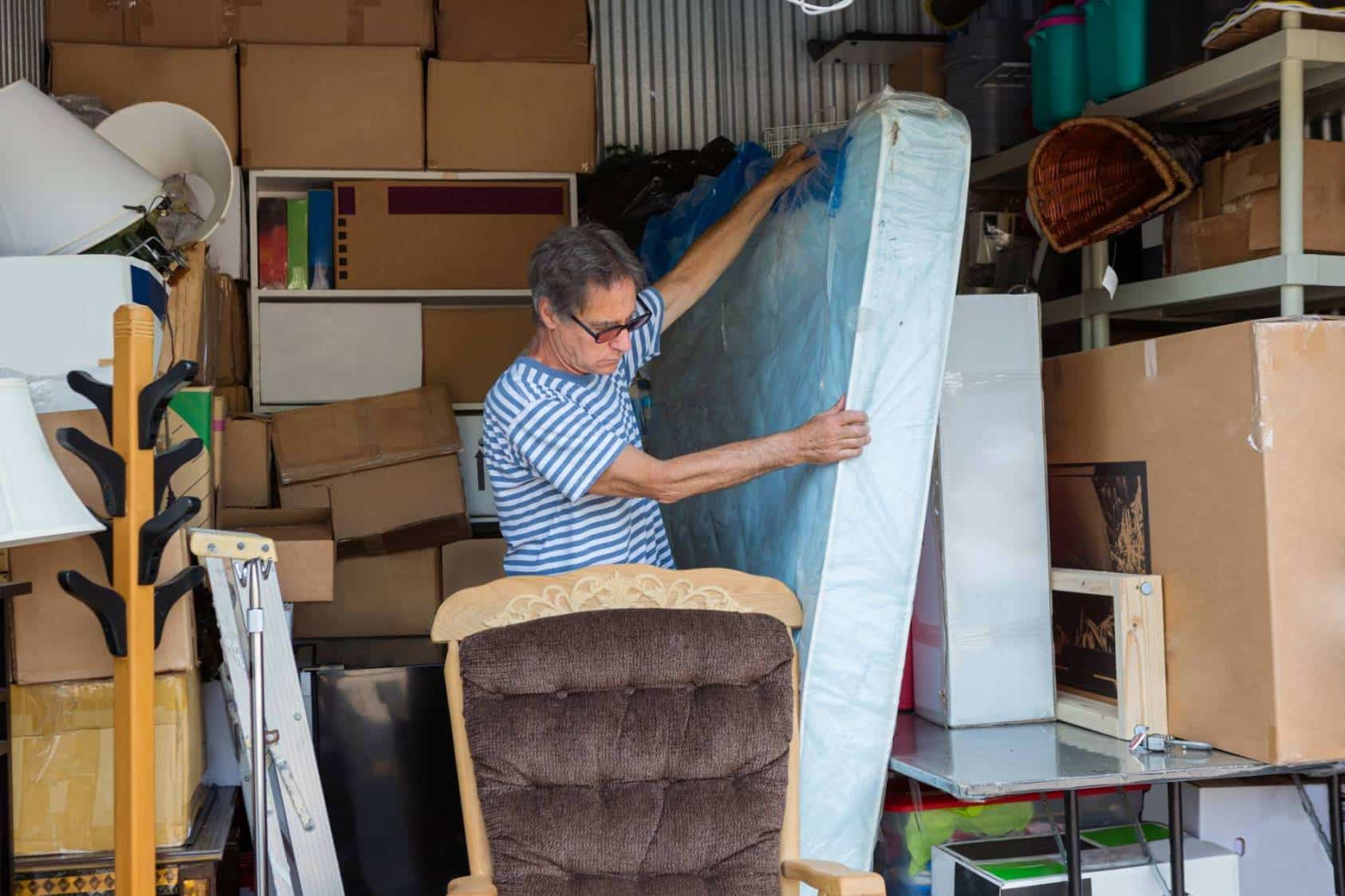 box de stockage garde-meuble
