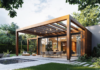 Peut-on adosser une pergola n’importe où ? pergola latte orientable